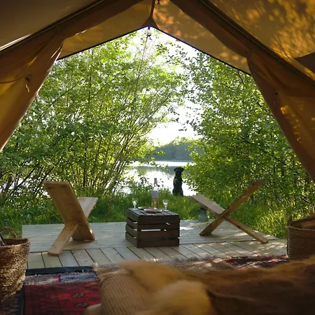 Naturlig Pa Korsgarden Glamping Luxe tent *