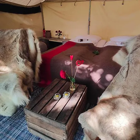 Lyxtält Naturlig Pa Korsgarden Glamping *