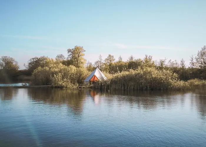 Naturlig Pa Korsgarden Glamping Luxe tent