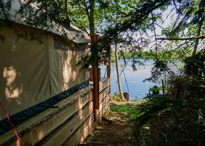 Naturlig Pa Korsgarden Glamping Luxe tent *