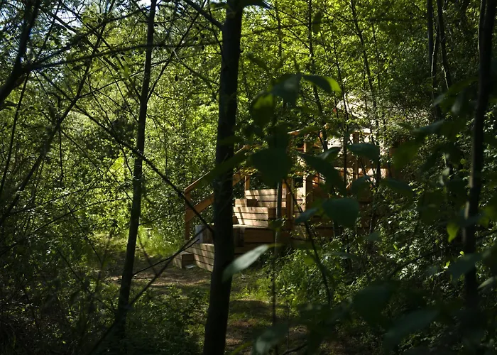 Luxe tent Naturlig Pa Korsgarden Glamping Nysted