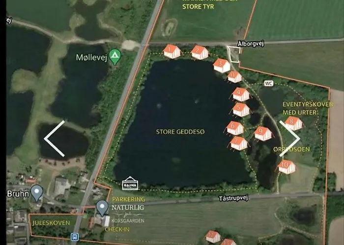 Naturlig Pa Korsgarden Glamping Luxe tent *